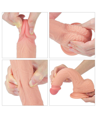 Wielkie dildo realistyczny penis z przyssawką