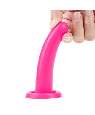 Dildo do strap-ona zabawy analne silikonowy 11 cm