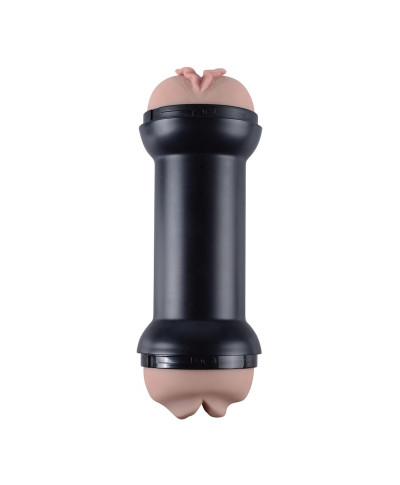 Masturbator z dwoma końcówkami mięciutki 20 cm
