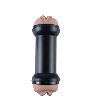 Masturbator z dwoma końcówkami mięciutki 20 cm