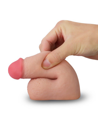 Elastyczny bardzo giętki penis realistyczne dildo