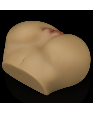 Masturbator dwie dziurki realistyczna powłoka