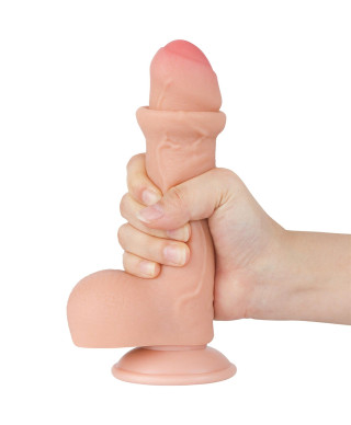 7 Sliding Skin Dual Layer Dong Flesh
