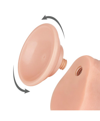 7 Sliding Skin Dual Layer Dong Flesh