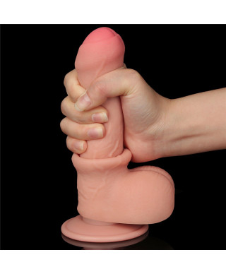 7 Sliding Skin Dual Layer Dong Flesh