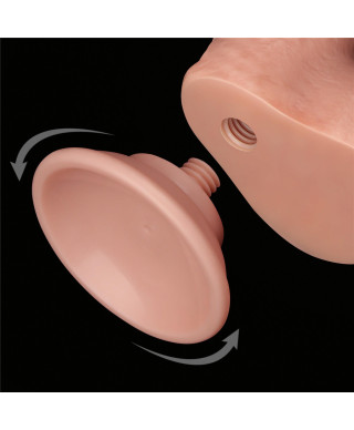 7 Sliding Skin Dual Layer Dong Flesh