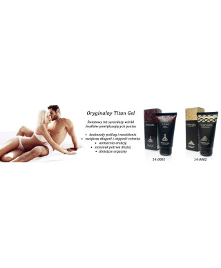 Titan gel powiększający penisa skuteczny pewny 50m