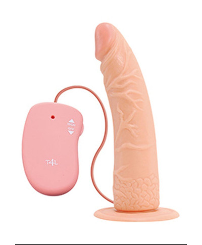 Dildo członek wibrator penis z przyssawką sex 18cm