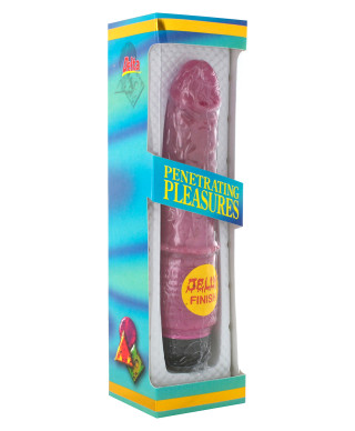 Realistyczny żelowy wibrator jak penis sex 18cm