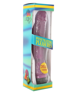 Żelowy wibrator prawdziwy penis realistyczny 20cm