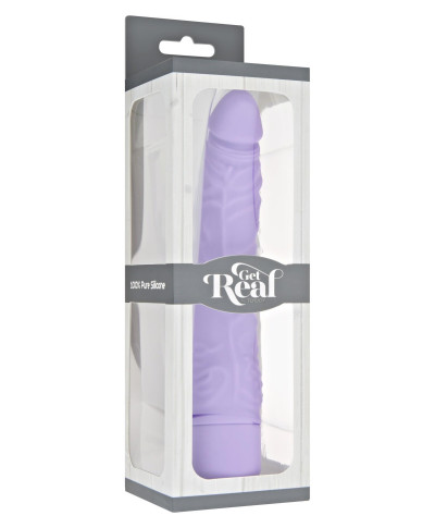 Wibrator jak penis z żyłkami naturalny 7tryb 21cm