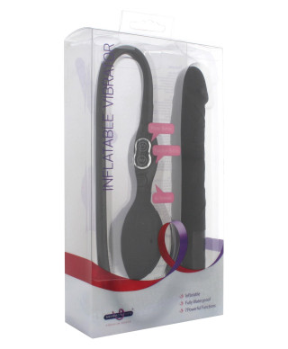 Wibrator-INFLATABLE VIBRATOR BLACK