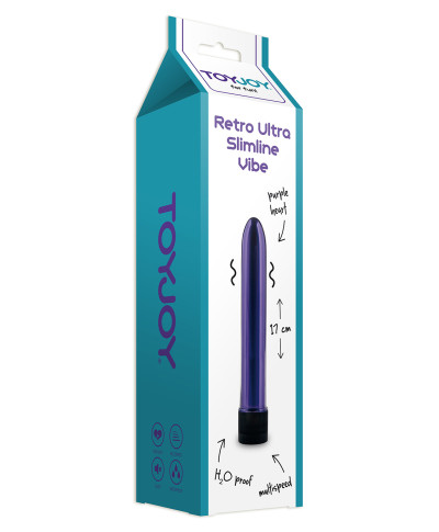 Wibrator-RETRO ULTRA SLIMLINE VIBE PURPLE