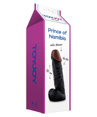 Dildo czarne realistyczny penis sex członek 20cm