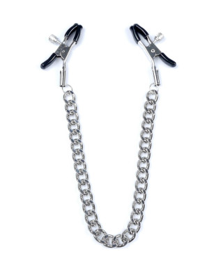 Zaciski na sutki kleszcze łańcuszek bdsm bondage