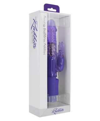 Wibrator-HAPPY HUGGING BUNNY PURPLE