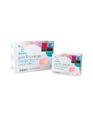 Tampony-BEPPY SOFTCOMFORT TAMPON WET 2PCS