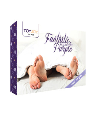 Zestaw-FANTASTIC PURPLE SEX TOY KIT