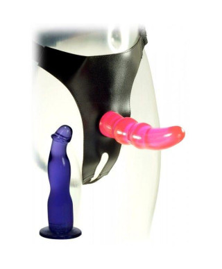 Majtki z penisem lesbijskie dildo do punktu g 18cm