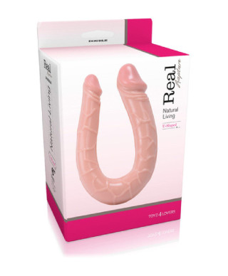 Realistyczny penis podwójna penetracja sex 15cm