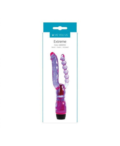 Wibrator- Me You Us Extreme Dual Vibrator Purple