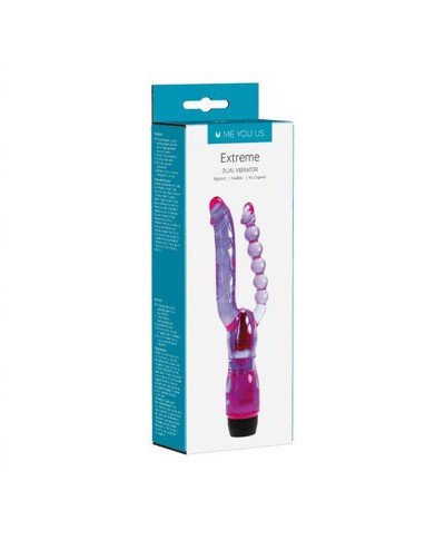 Wibrator- Me You Us Extreme Dual Vibrator Purple