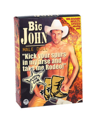 Lalka-BIG JOHN PVC INFLATABLE DOLL WITH PENIS