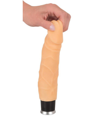 Jak prawdziwy penis miły przyjemny wibrator 23cm