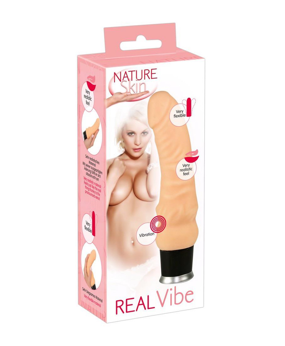 Wibrator realistyczny duży penis członek sex 18cm