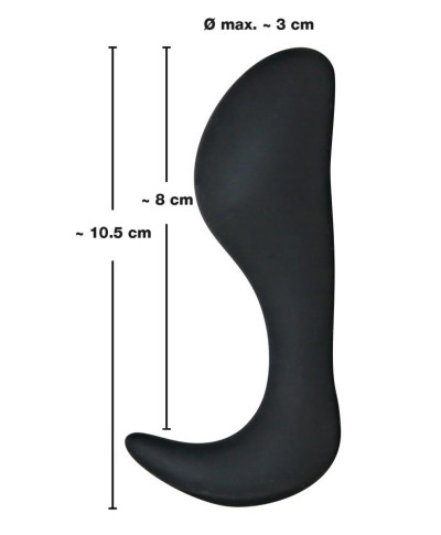Plug analny korek masażer prostaty silikon 10cm