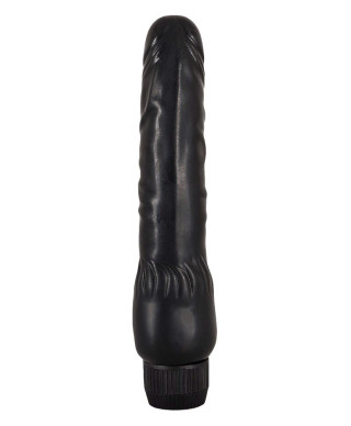 Zgrabny wibrator z wygiętą główką jak penis 22cm