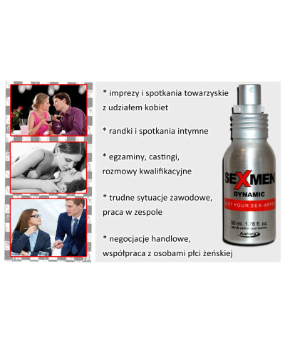 Feromony-Sexmen Dynamic 50 ml for men