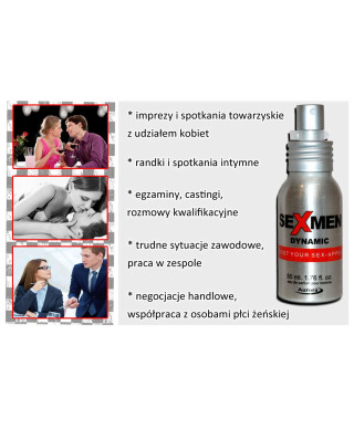 Feromony-Sexmen Dynamic 50 ml for men