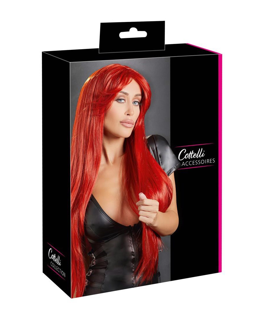 Long Straight Red Wig