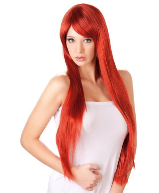 Long Straight Red Wig