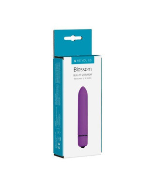 Wibrator- Me You Us Blossom 10 Mode Bullet Vibrator Purple