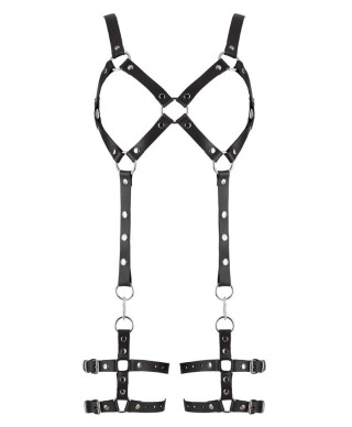 Leder harness SM