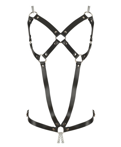 Leather harness female S-L