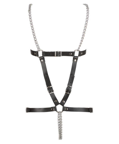 Leather harness female S-L