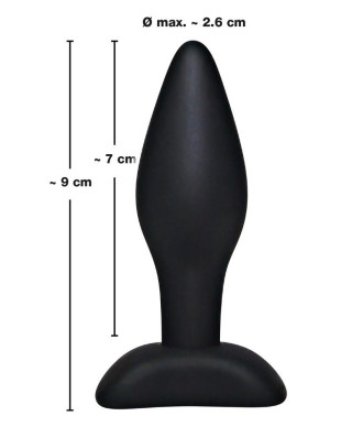 Zgrabny mały korek plug analny sex zatyczka 9cm