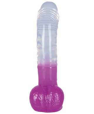 Naturalny kształt rozmiar penis dildo z jądrami 19