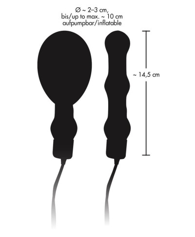 Nadmuchiwany korek analny z wibracjami 145cm