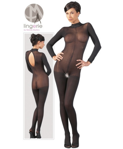 Catsuit bodystocking siateczka na całe ciało SM