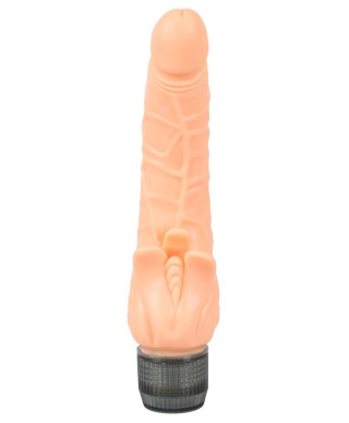 Realistyczny penis wibrator z żyłami wypustki 21cm