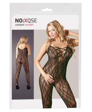 Catsuit schwarz XXL-XXXL