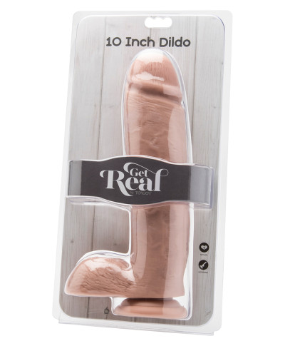 Dildo na przyssawce duży realistyczny penis 25cm