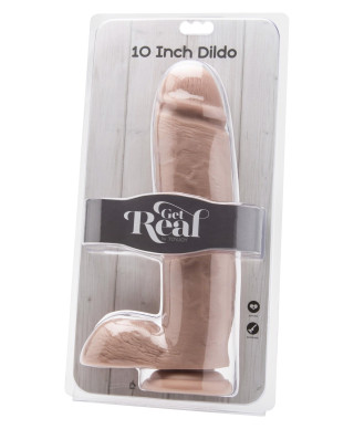 Dildo na przyssawce duży realistyczny penis 25cm