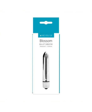 Wibrator- Me You Us Blossom 10 Mode Bullet Vibrator Silver