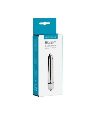 Wibrator- Me You Us Blossom 10 Mode Bullet Vibrator Silver