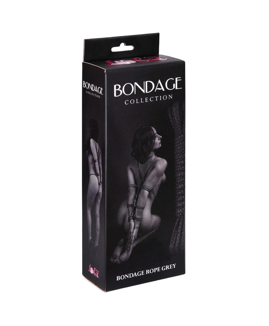 Wiązania-Rope Bondage Collection Grey 9